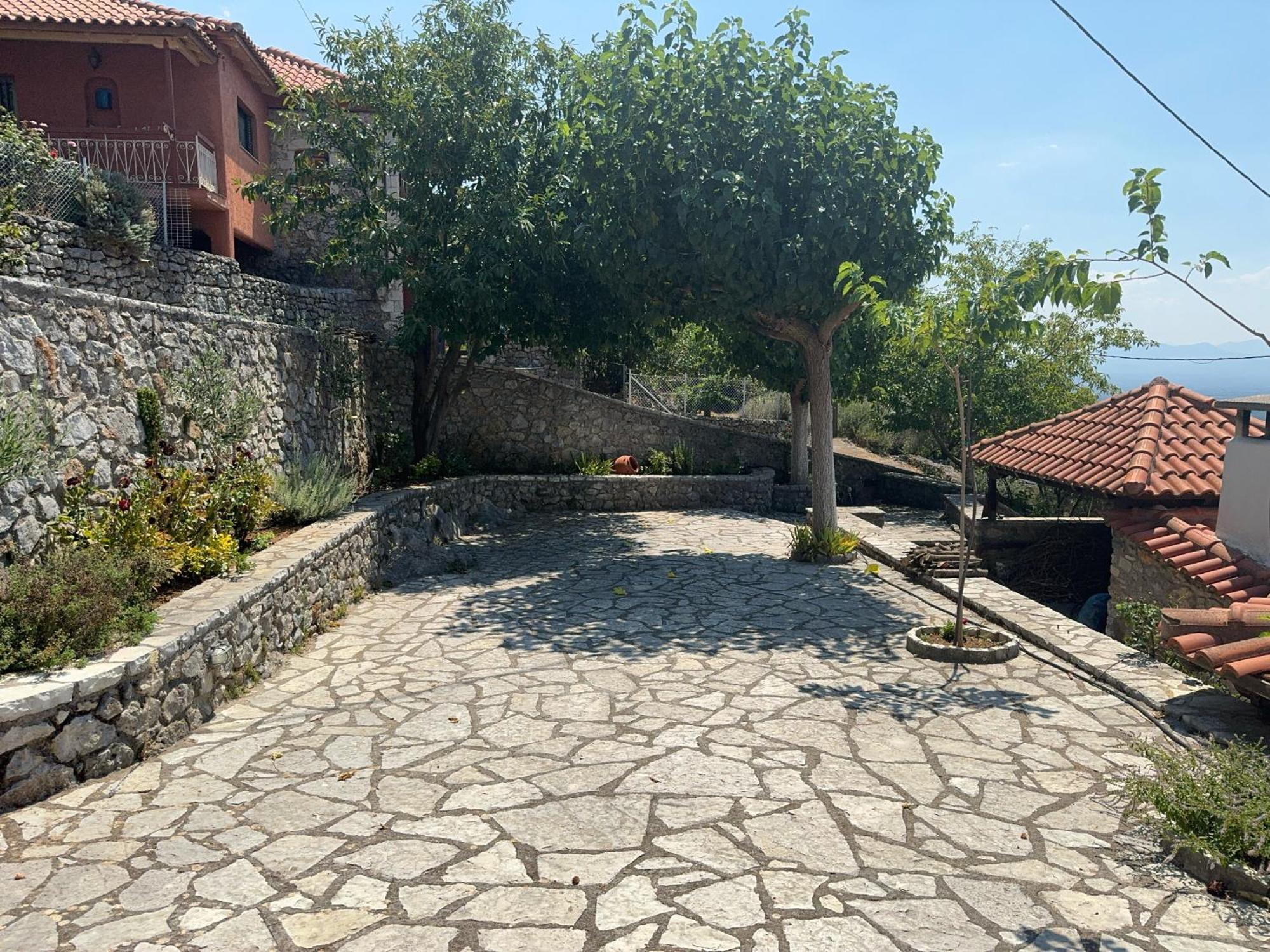 Terra Petra Villa At Psari Trikolonon Gortynia Psarion Exterior photo