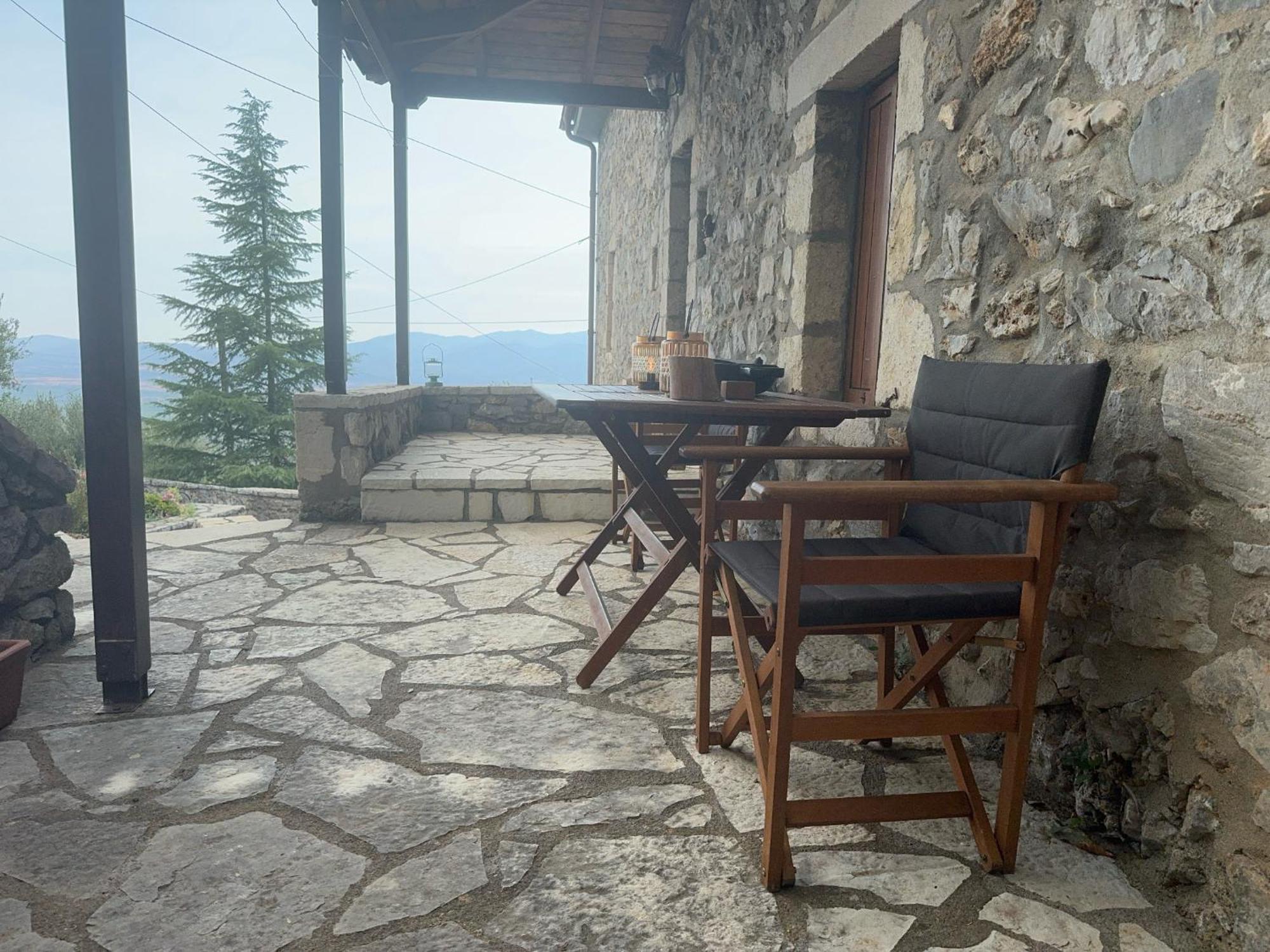 Terra Petra Villa At Psari Trikolonon Gortynia Psarion Exterior photo